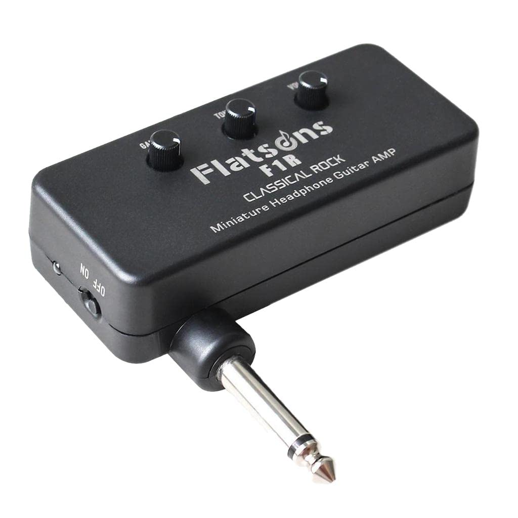 Club Bollywood®Practice Pocket Mini Headphone Guitar Amplifier 6.35Mm Plug Aux Input Black|Musical Instruments & Gear | Guitars & BES | Guitar Amplifiers|1 Piece Headphone Amp-image-34