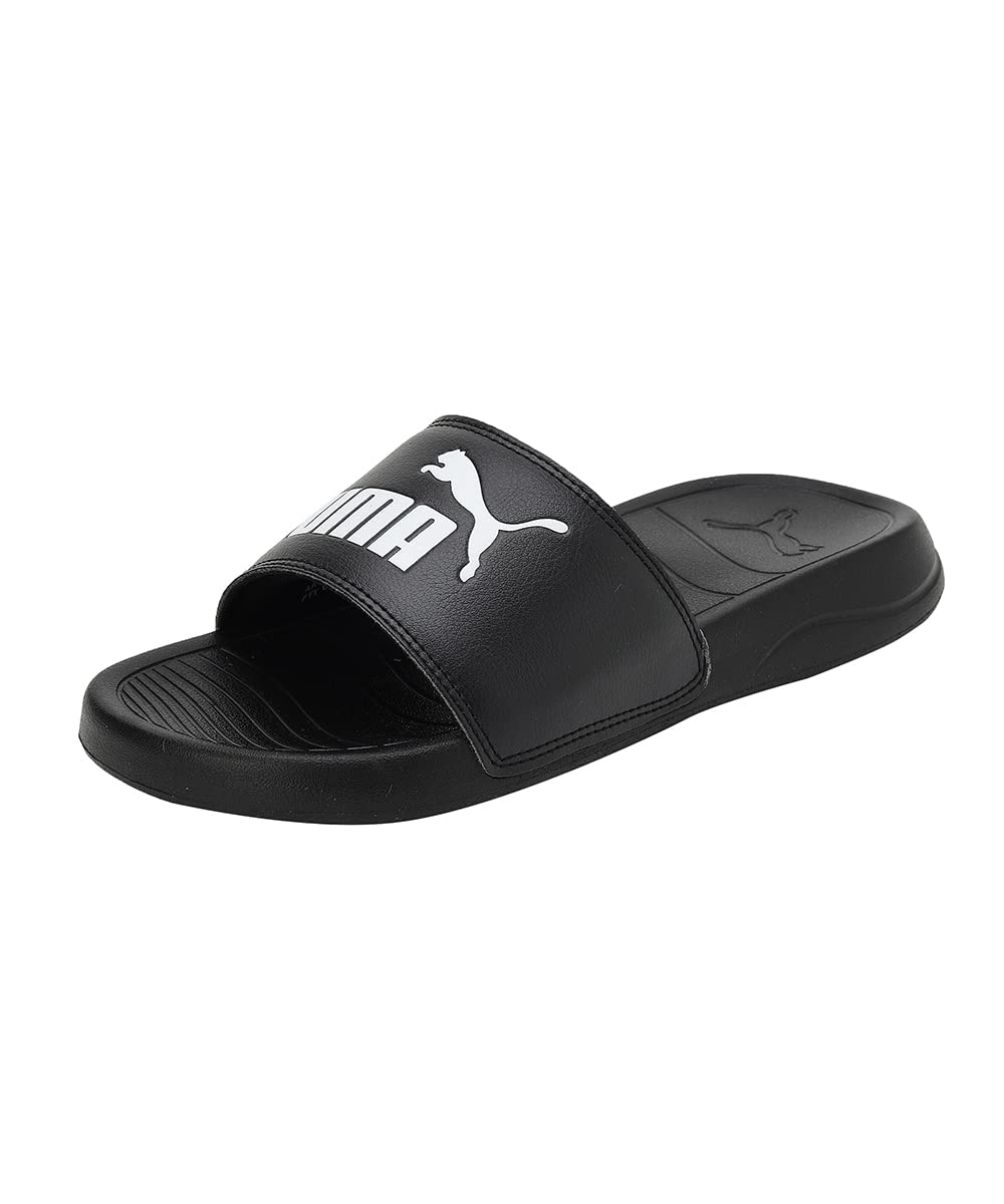 Puma Unisex-Kid Popcat 20 Junior RES Black-White Slide - 6UK (39126101) (B0BH4G489V) Amazon Price History, Amazon Price Tracker