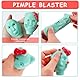 2 Stück Pickel Ausdrücken Spielzeug, Alien Squeeze Toy mit Akne-Füllwerkzeug, Anti Stress Spielzeug Lustig, Pickel Ausdrücken Stress Spielzeug, Squishy Pimple Popper Toy, Druckentlastung