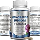 Natural Menopause Supplements for Women - for Hormonal Balance, Night Sweating & Hot Flashes with...