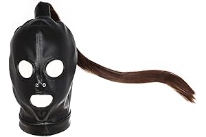 Leather Bondage Mask: Halloween's Head-Turning Accessory
