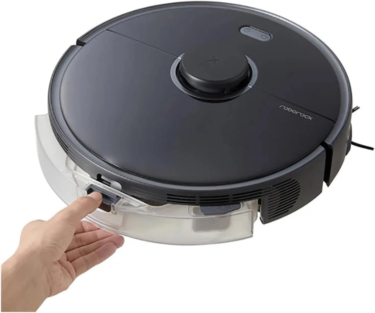 Electric Control Water Tank ，Compatible For Xiaomi ，Compatible For Roborock ， S5 Max S6 Max S6 MaxV T7 Pro ，Robotic Vacuum Cleaner Accessories(Black)