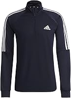 Vista 4 de adidas Aeroready Sereno Cut 3 rayas Slim 14-zip Entrenamiento TopJacket