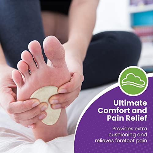 Metatarsal Felt Foot Pad - 1/4" Thick - 6 Pairs (12 Pieces) #TOP1