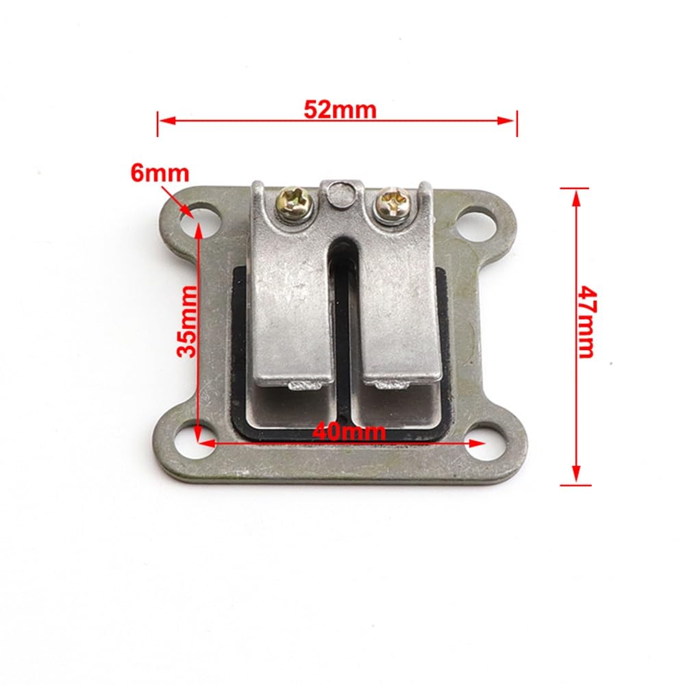 Kit De Carburateur 47cc/49cc Convient pour Mini Motos, Motocross, Quads, Vtt Et Karts, Avec Filtre À Air, Reed CLAPET BOITE POUR