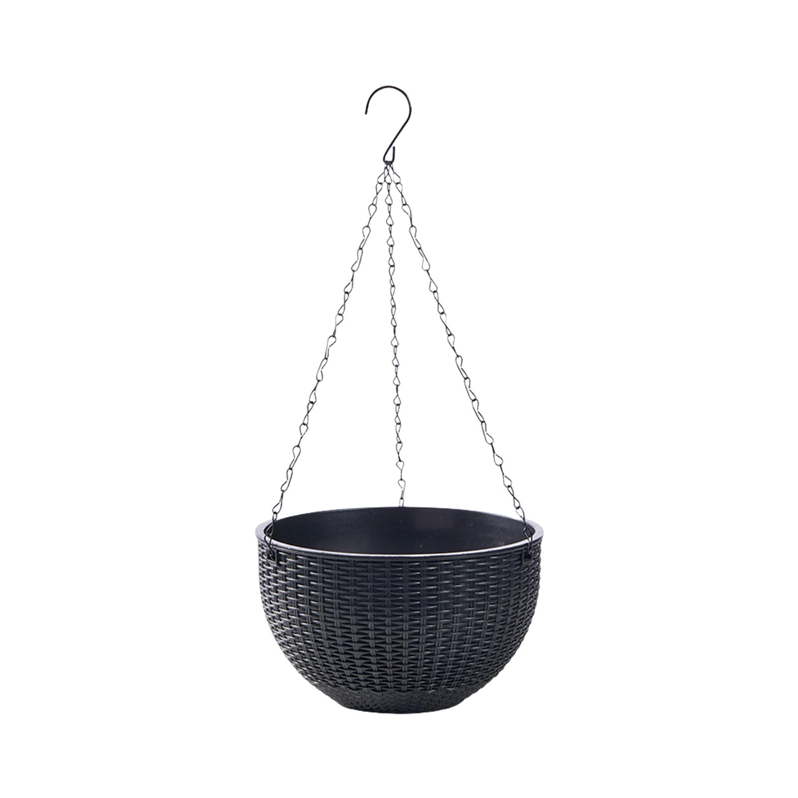 LXJLXD Hanging Basket Planter Resin Plant Flower Pots for Home Balcony Wall Decoration Garden Planting Accessories Hanging Planter