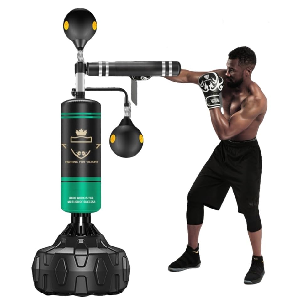 八直】≪zyt1114ジ≫ 自立型パンチングボール 多機能 高さ調節可能