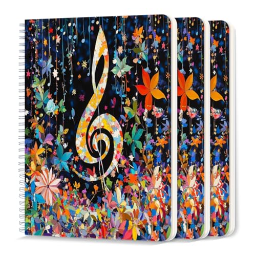 Carnets à spirale multicolores pour organiser vos idées au bureau et à l'université