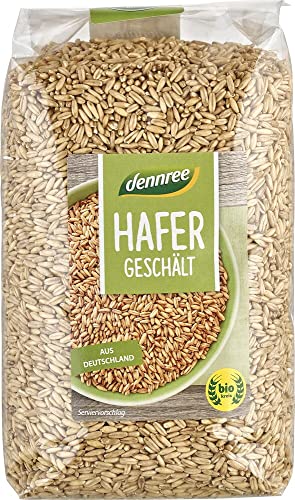 dennree Bio Hafer geschält (6 x 1 kg)