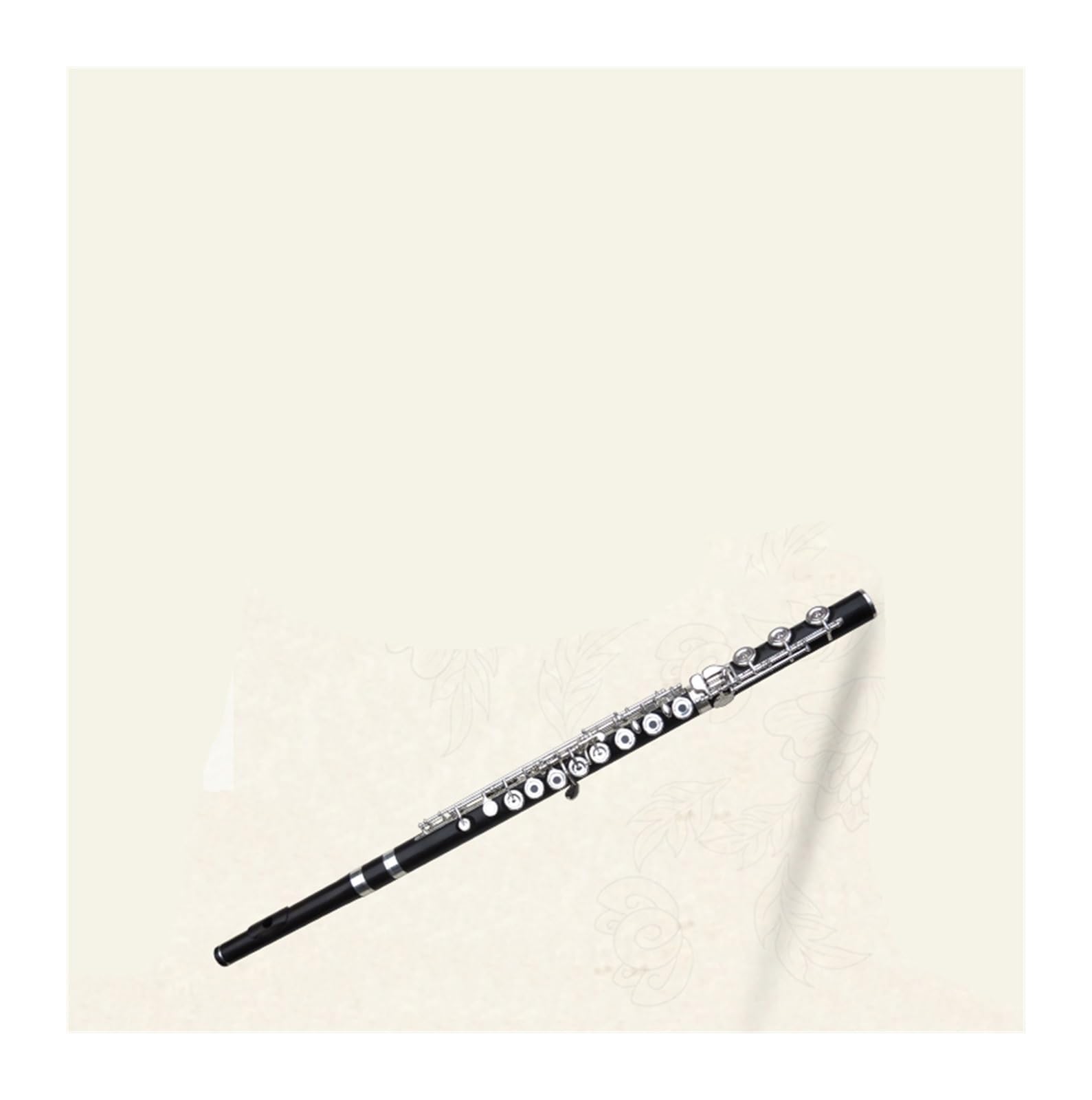 Amazon | 黒檀フルート プロフェッショナル楽器 17穴 オープン Bテール