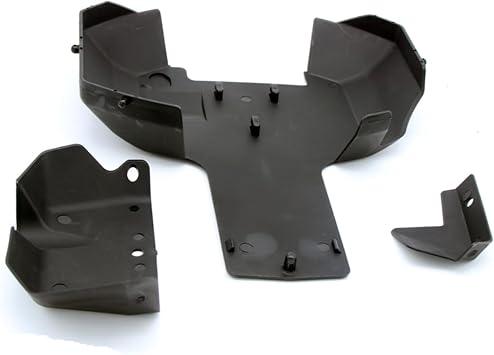 FLMLF Plastic Under Body Guard Kit for 1/5 HPI ROFUN BAHA KM ROVAN Baja 5B 5T 5SC Rc Car Parts