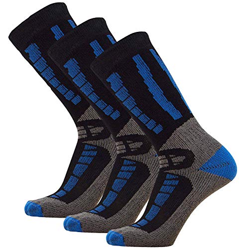 Pure Athlete Youth Ski Socks - Merino Wool Children Skiing/Snowboard Sock - Junior OTC Ski Socks