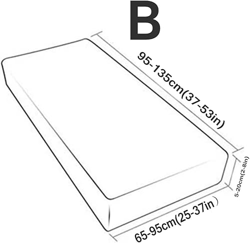 Miniatura 5 de Funda elástica para sofá seccional, fundas de cojín de poliéster para sofá en forma de LU, elástica de 3, 2, 1, 4 asientos, fundas de sofá, fundas