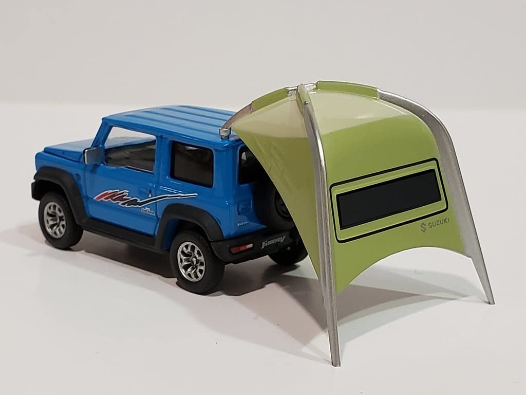 Amazon | エラカー 1/64 スズキ ジムニー シエラ ブルー テント付き