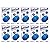 Bowl Fresh Blue plus Borax Automatic Toilet Bowl Cleaner Tablets, Toilet Freshener Tablets with Borax, 2 Count (Pack of 10)