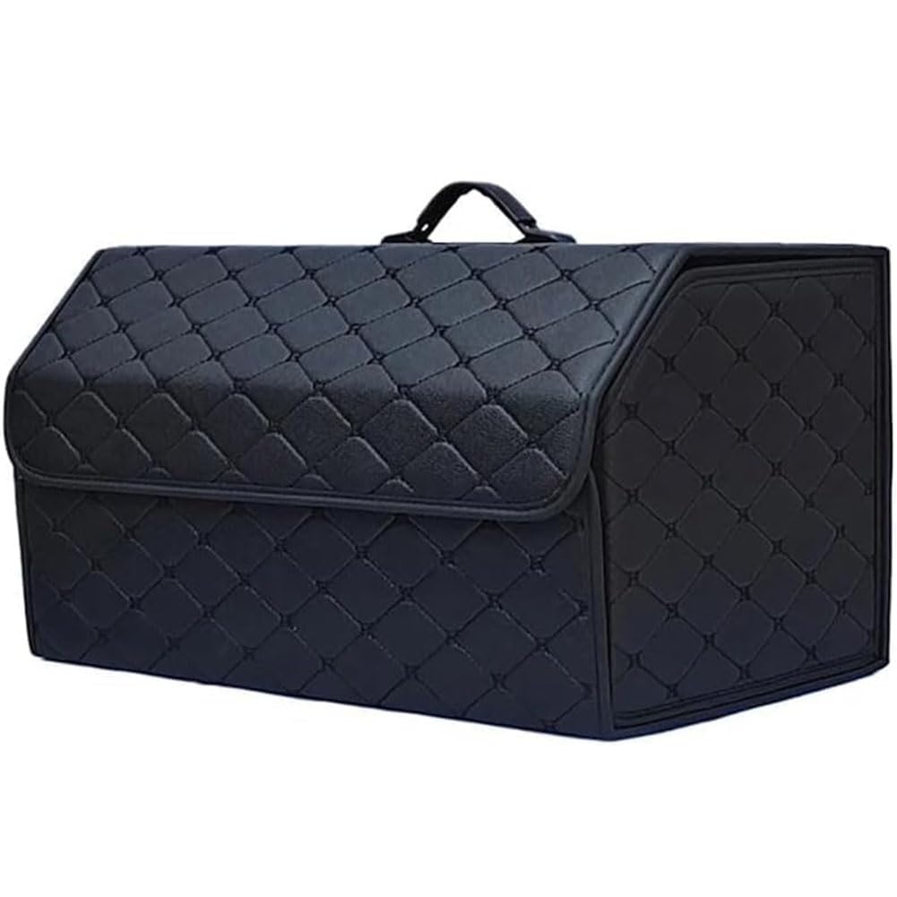 Organizador Maletero Coche para Citroen Berlingo Ⅲ 2018-2023, Plegable Organizador Coche Almacenamiento Antideslizante Coches Accesorios,Black-XL