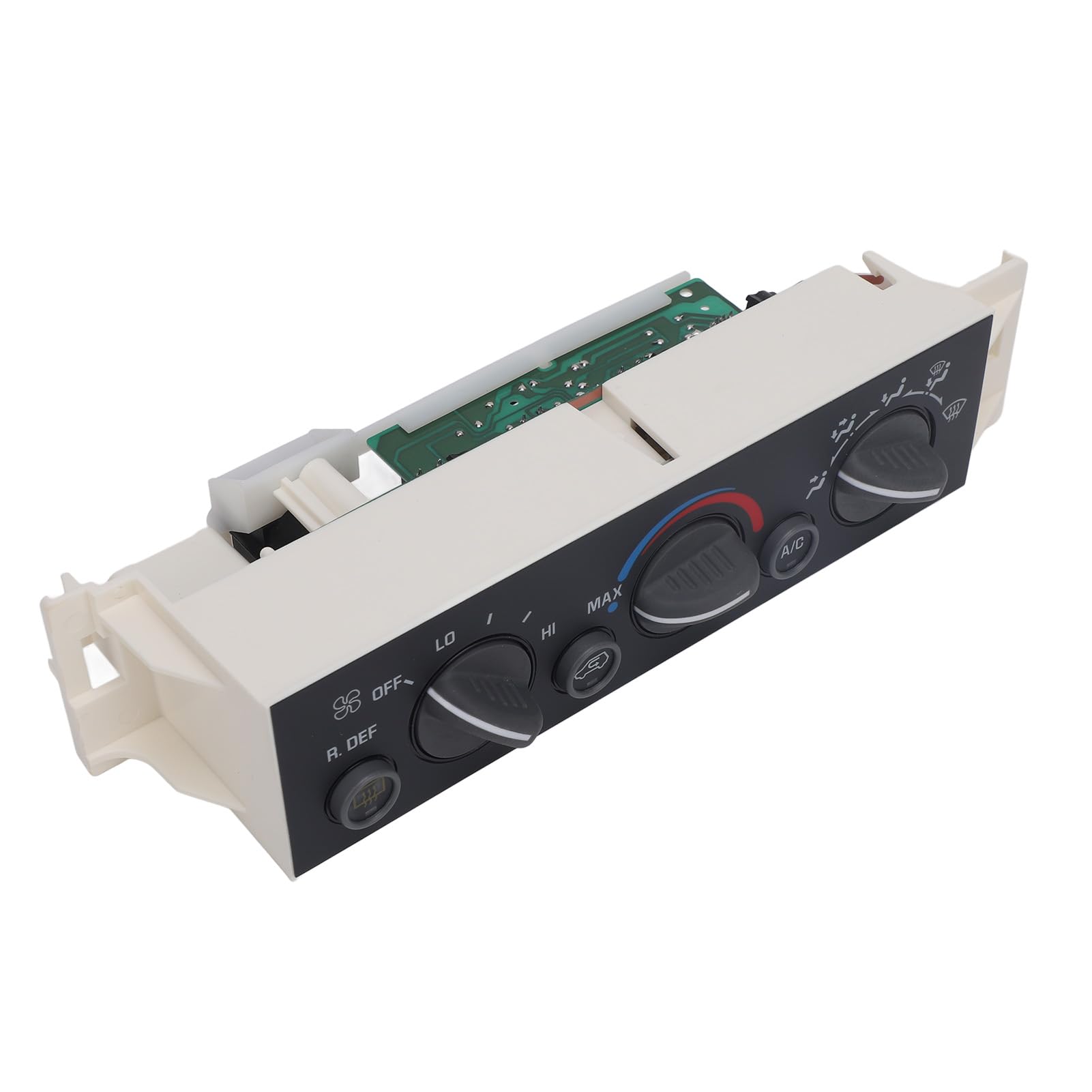Módulo de Interruptor de Control de Climatización de CA, Módulo de Control de Calefacción de Equipo Original con Interruptor Desempañador de Ventana Trasera 599‑006 Reemplazo