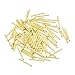 Produktbild Kesheng 100x Messingrohr Rundrohr Golden Durchm.2mm Länge 1cm 1.5cm 2cm 2.5cm 3cm