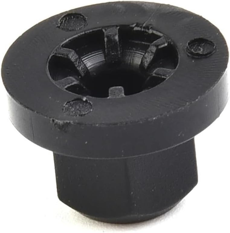 20Pcs Plastic Nut With Ring Plastic Fastener Arch Bumper Panel Retainer Clip Rivet Compatible Auto Replace Fasteners