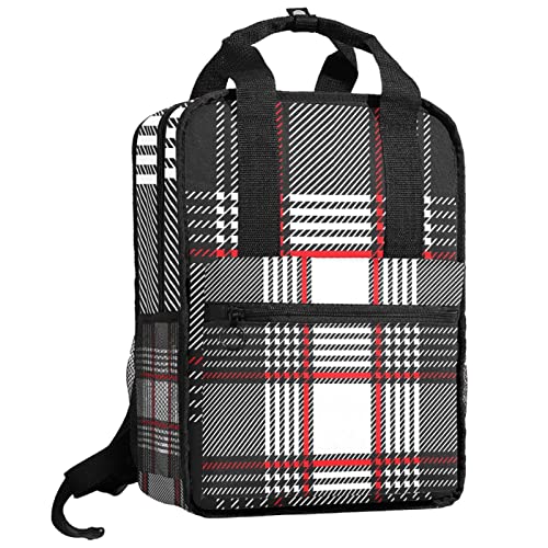 Sac à dos garçon imprimé tropical bleu marine pour l'école et sorties