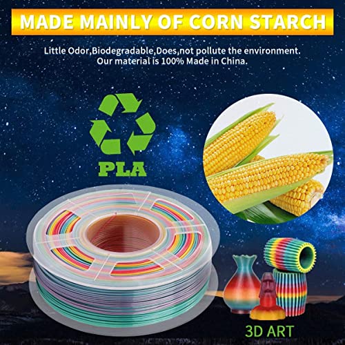 Image of FiLAMONT PLA Silk Filament 1.75mm, 3D Printer Filament, Shiny Silk 1.75 PLA Filament, 1kg(2.2Lbs) /Spool (Silk Black)