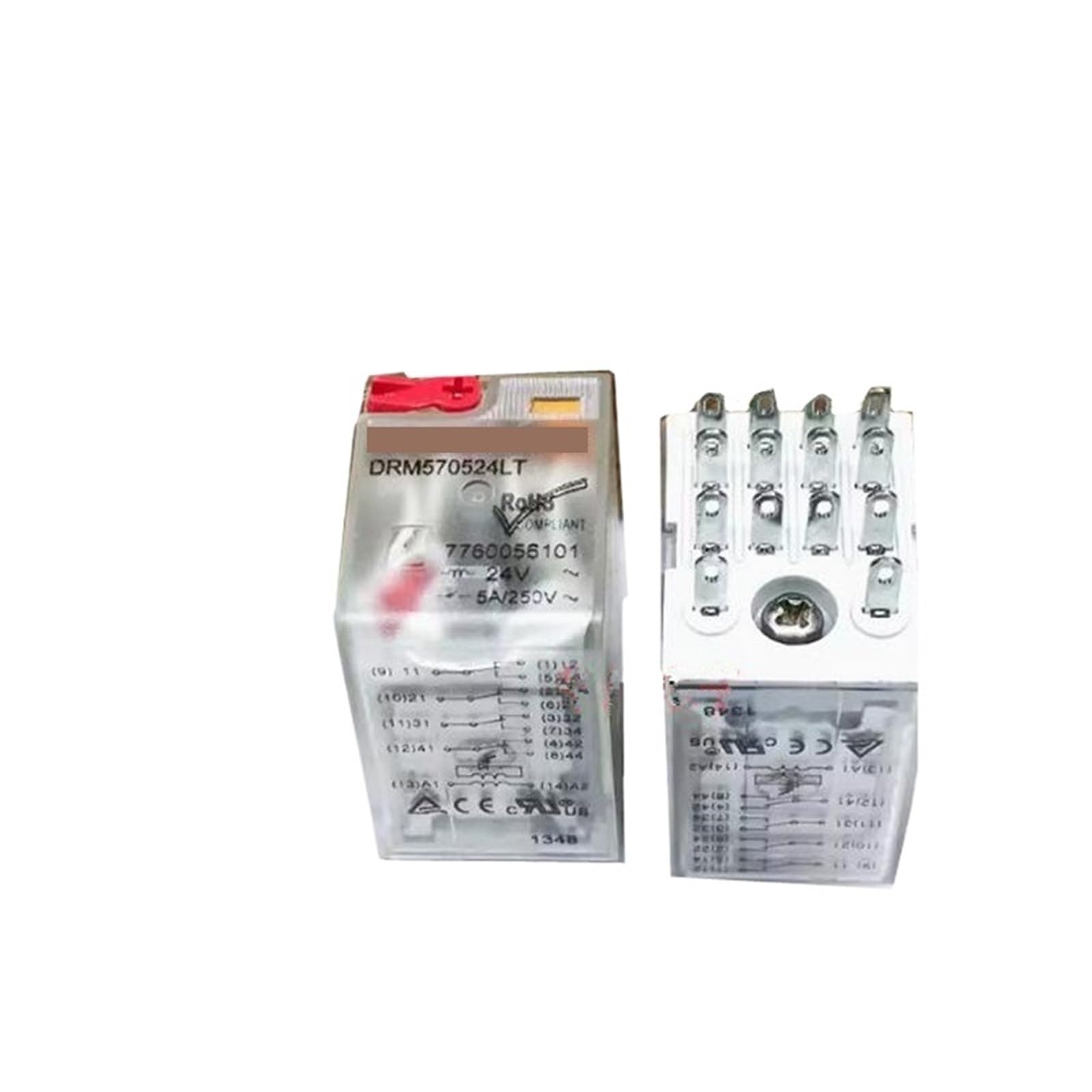 Relais DRM570524LT 24V DC précision de commutation 14 broches