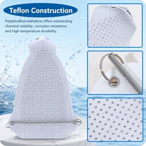 Image of Iron Cover Clothes Protector Sheet for Ironing Plate Press Covers - Heat Resistant Non-Stick Iron Guard Protector for Safe & Smooth Ironing (Pack of 1)