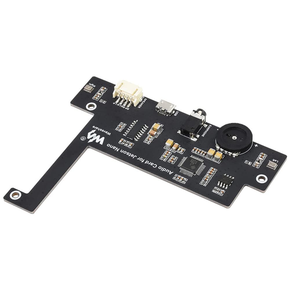 TECKEEN Plug&Play Audio Sound Card HAT Speaker Kit for NVIDIA Jetson Nano Developer Kit