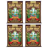 FoxFarm Happy Frog Potting Soil, 2cu ft (Pack of 4) - for Indoor/Outdoor Container Plants, Improves Root Efficiency, pH Adjusted for Optimal Nutrient Uptake - Contains Mycorrhizae and Humic Acids