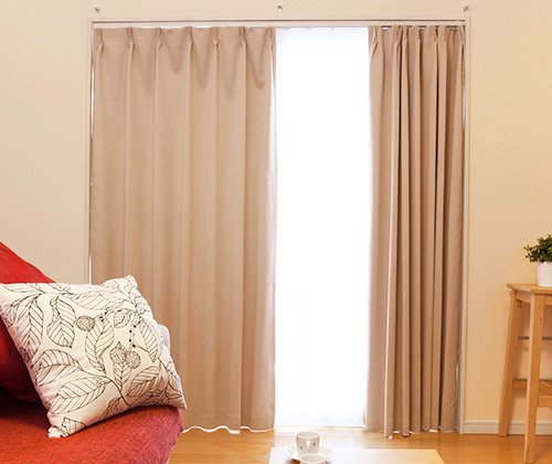 Amazon｜【オーダーカーテン】防炎・遮光1級＊ドレープカーテン