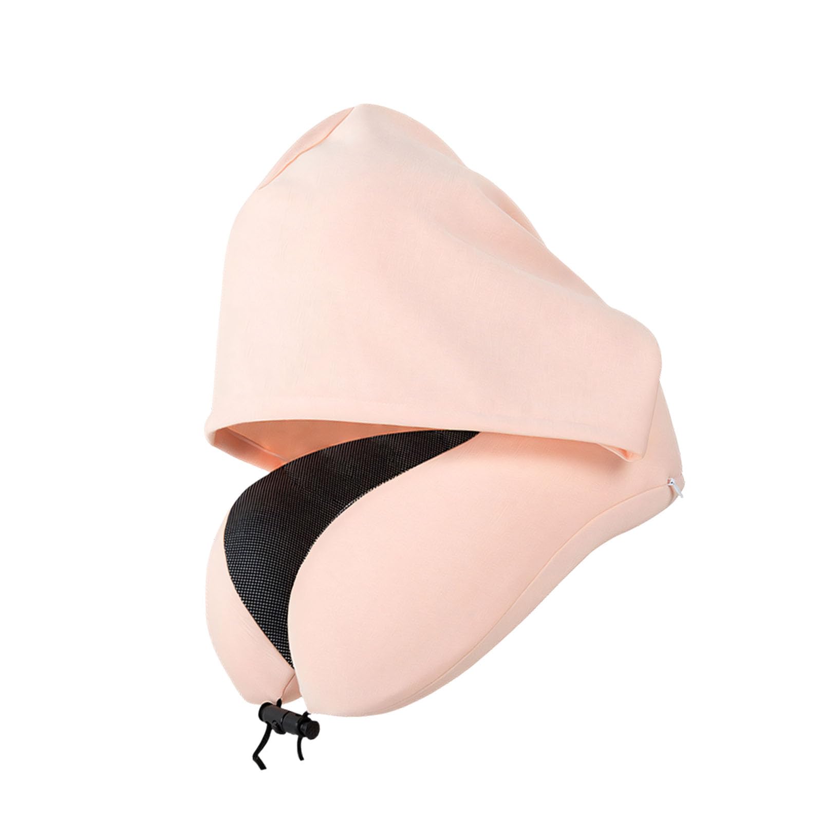 CAZSTYK Portable Memory Foam Covered Cushion with Ear Plugs Included Great for Side Sleepers on Road Trips Cozy Memory Foam Travel Pillow