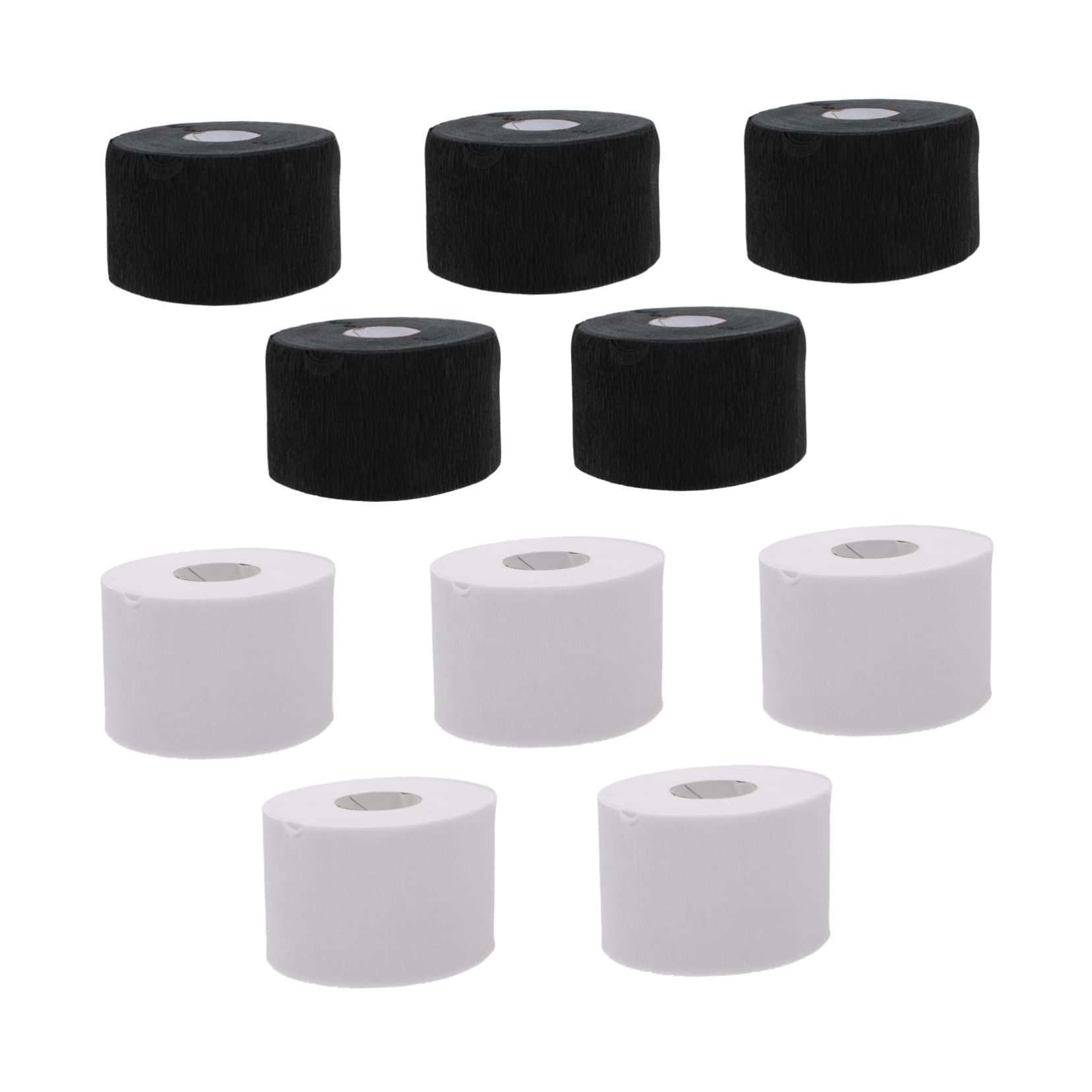 FOMIYES 10 Rolls Barber Neck Strips Flexible Skin-friendly Hair Cutting Cover Paper Disposable Neck Strip for Hair Salon