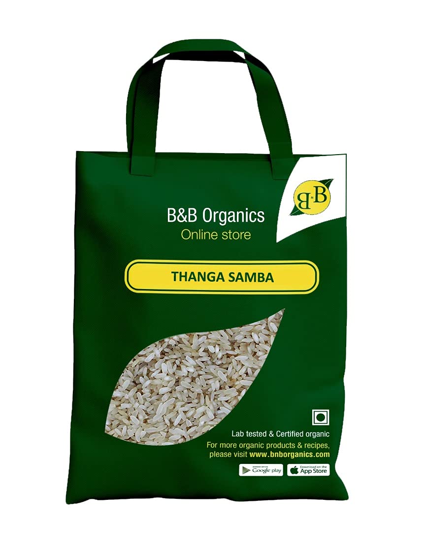 B&B Organics Thanga Samba Parboiled Rice (5kg)/ Traditional Rice/ Thanga Samba Arisi (B07HXZX1SN) Amazon Price History, Amazon Price Tracker