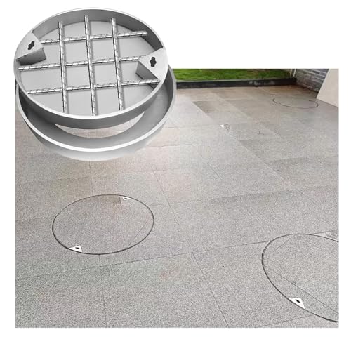 Tapa redonda para tanque séptico en acero inoxidable premium resistente 2