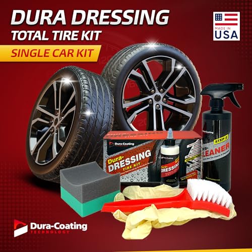 image for DURA-COATING TECHNOLOGY, Dressing Total Tire Kit, Single Car Kit - All