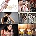 BONAOK Wireless Bluetooth Karaoke Microphone, 3-in-1 Portable Handheld Mic Speaker Machine for All Smartphones,Gifts to Girls, Boys Kids Adults All Age Q37(Champagne)