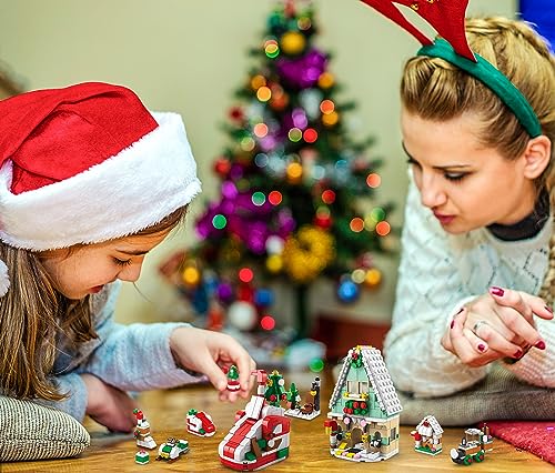 Image of 2023 Christmas Advent Calendar for Kids, 1099 PCS Building Blocks 24 Days Countdown Calendar Toys for Kids, Per 6 in 1 Big Christmas Building Toys, Perfect Christmas Gifts Idea for Boys & Girls