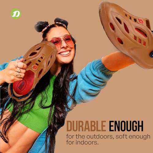 Image of DOCTOR EXTRA SOFT Men's Sports Extra Padding Casual Clogs /Sandals with Adjustable Back Strap for Adult| Comfortable & Lightweight| Stylish & Anti-Skid| Everyday Use Waterproof Mules Gents & Boys D-531