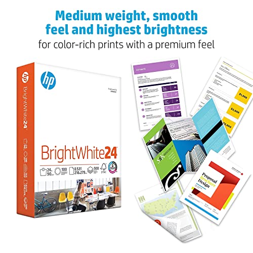 Hp Papers 203000 8.5 X 11 Paper | Brightwhite 24 Lb thumb #2
