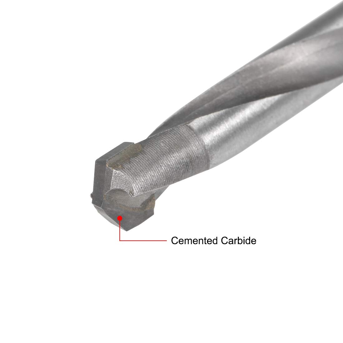 Sourcing Map 2x Hartmetall-Spiralbohrer 8 Mm – 150 Mm Gesamtlänge, Für Edelstahl & Gehärteten Stahl