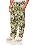 Zubaz Men's Standard Classic Zebra Printed Athletic Lounge Pants, Multi, X-Large