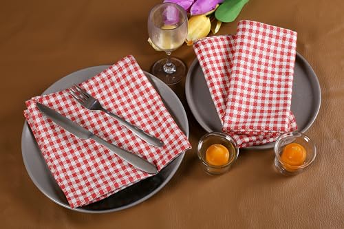 Set de 4 Servilletas de Tela Cuadradas 100% Algodón 40x40 cm miniatura 3