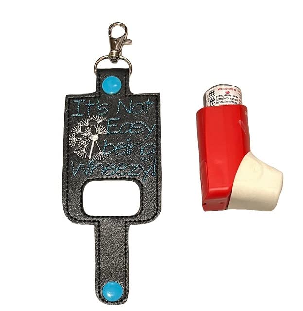 Inhaler Cuff Key Amazon.com: Easy Wheezy Inhaler Holder Key Fob : Handmade Products