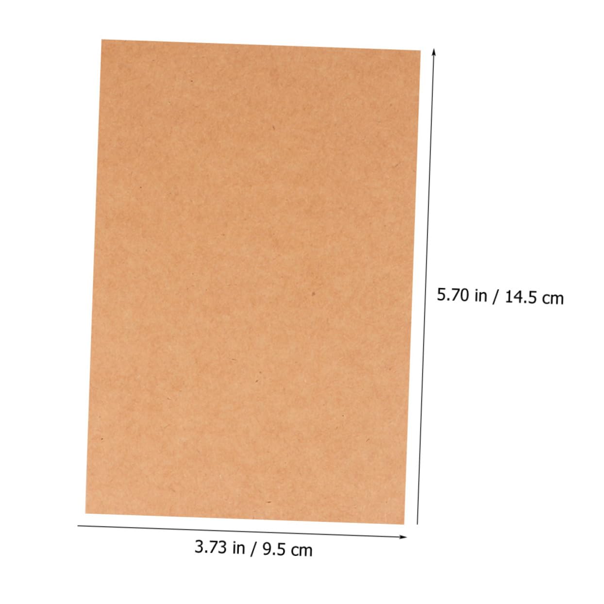 Biglietti Cartoline Vuote DIY 150 Pezzi in Carta Kraft | Personalizzabili e Resistenti allo Strappo, per Inviti e Biglietti Holiday, Confezione da 150 Pezzi
