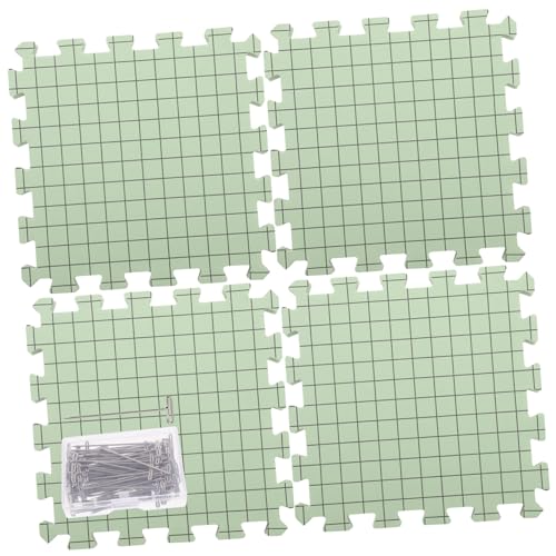 Opiniones de Alfombrillas de tejer los mejores 10. 42 1Juego Tableros de Bloqueo de Espuma para Tejer Alfombrillas Portátiles de Ganchillo con Pasadores para Proyectos de Bricolaje