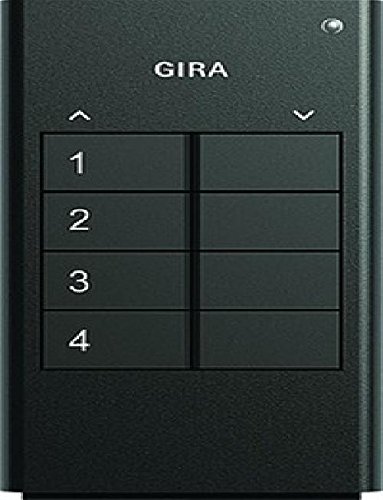 Gira Gira eNet 535410 Radio Hand-Held Transmitter 4-Way Anthracite