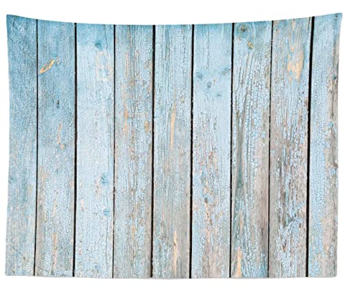 BELECO Fondo Fotográfico 7x5 ft Madera Azul miniatura 3