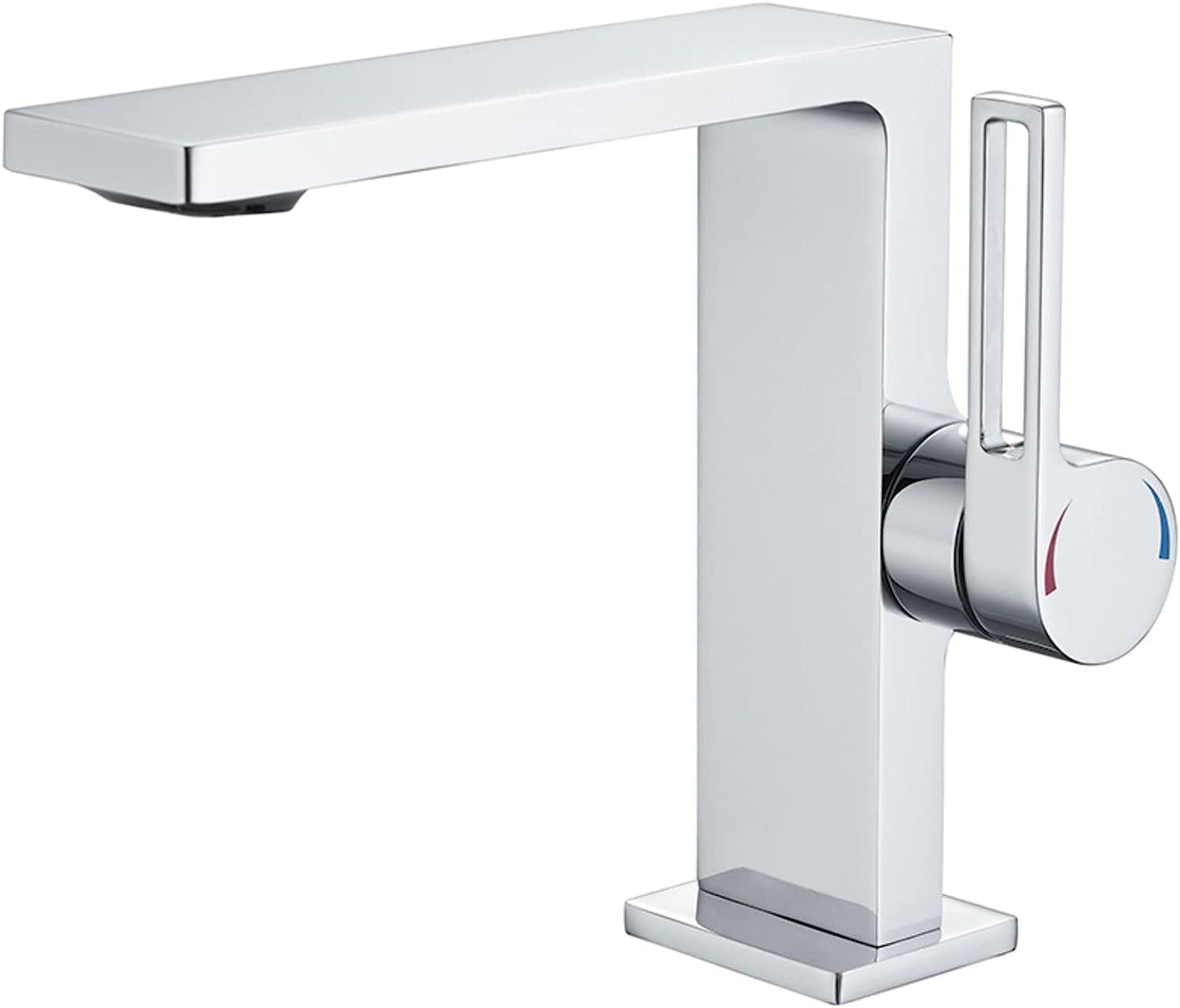 VDOQTLJT Bathroom Sink Faucet Single Hole Handle Vessel Brass Basin Mixer Tap Deck Mount Lavatory