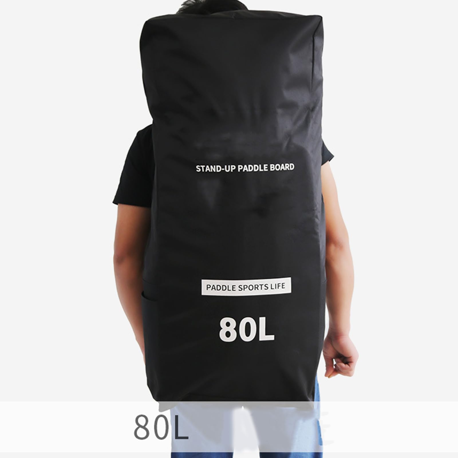 1. Mochila inflable de gran capacidad para tabla de surf, bolsa seca portátil con bolsillo lateral, mochila portátil para tabla de surf, bolsa de viaje con bolsillo lateral pequeño