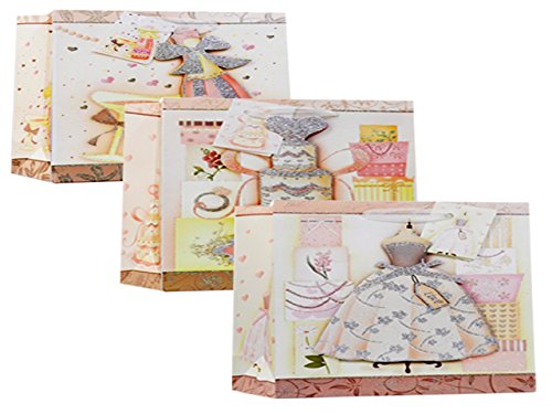 Bag Hl Wedding 3D 36 x 27 x 12.5 3 Assorted Design 28195, Case of 144